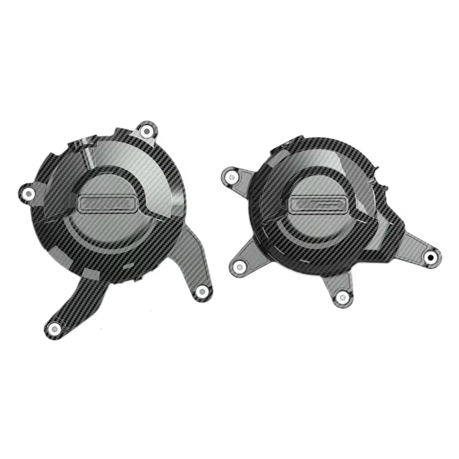 Engine Guard Suitable For KTM RC 390 2022 2023 DUKE 390 2022 2023 Motorcycle Alternator Clutch Protection Cover Modification Parts engine protective devices(Carbon fiber 1 set)