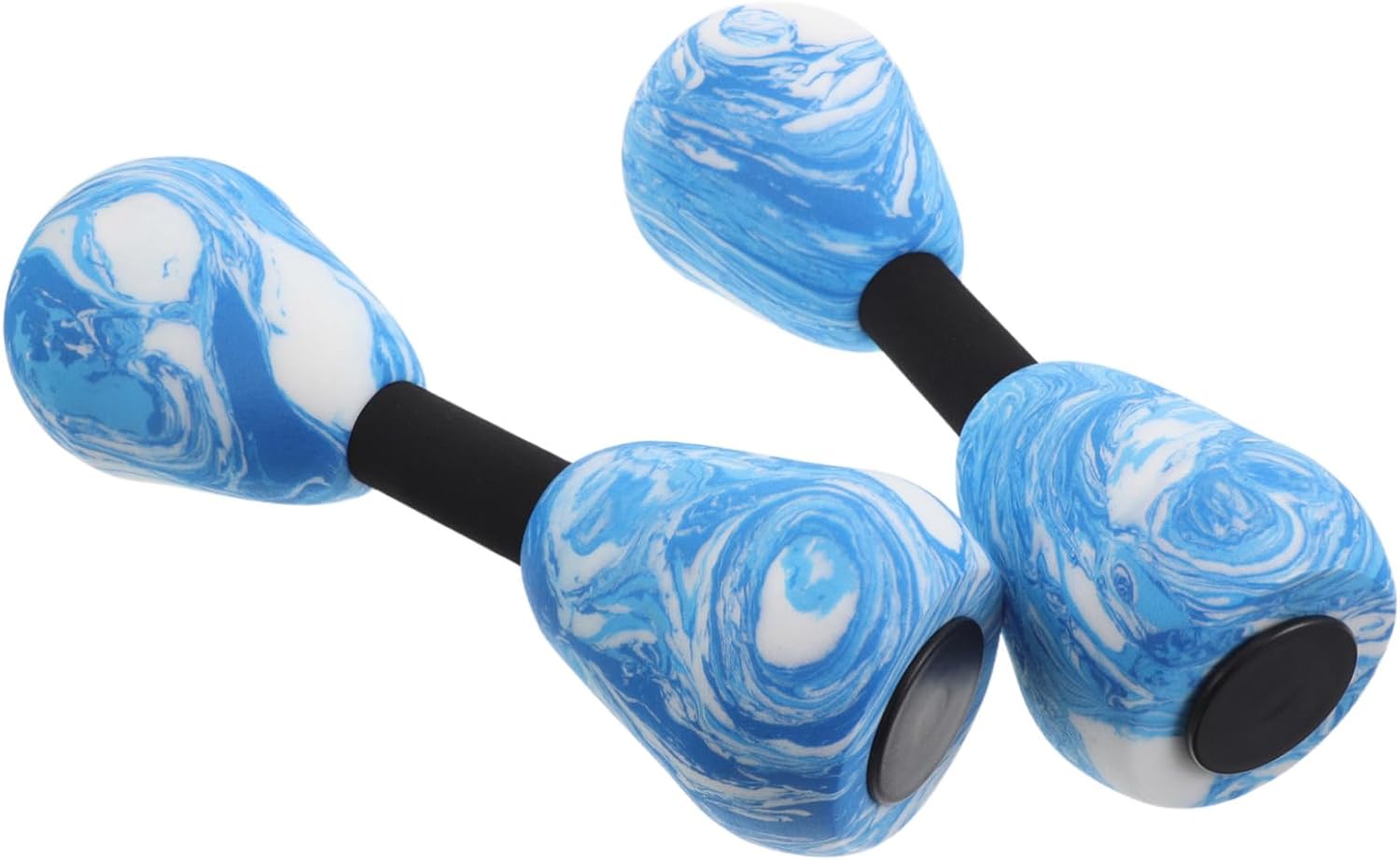 UPKOCH 2pcs Foam Dumbbell Water Aerobics High Float Pool Exercise Equipment Durable Water Weights for Fitness Therapy and Aquatic Workouts