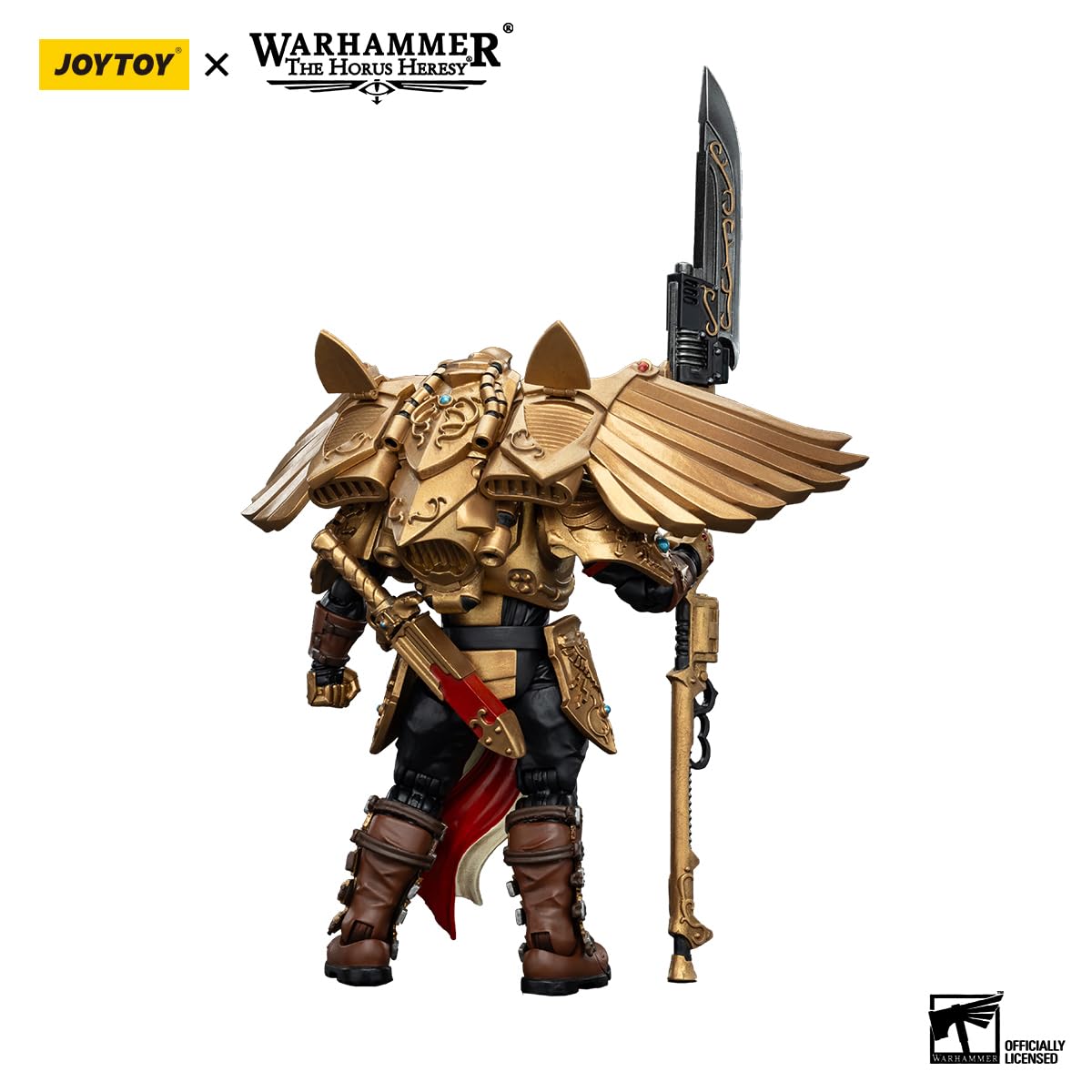 JOYTOY Warhammer The Horus Heresy Legio Custodes Custodian Venatari Squad Venatari with Venatari Lance - Image 3
