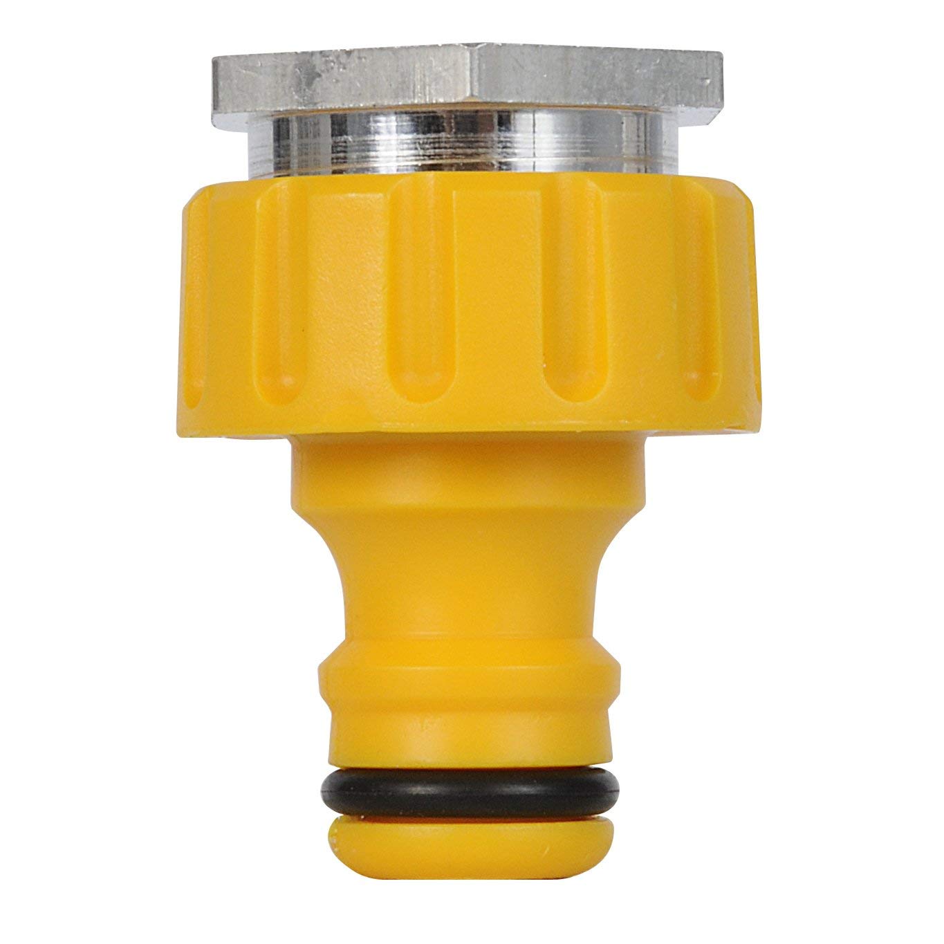 4 X Hozelock 2304 9000 Tap Connector for 26.5mm (G 3/4) with adapter for 22mm external thread