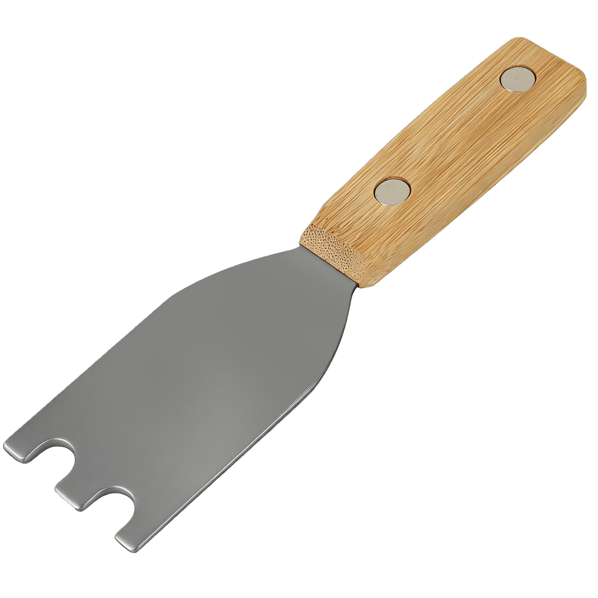 Bamboo Grill Scraper - Clean George Foreman & More -8