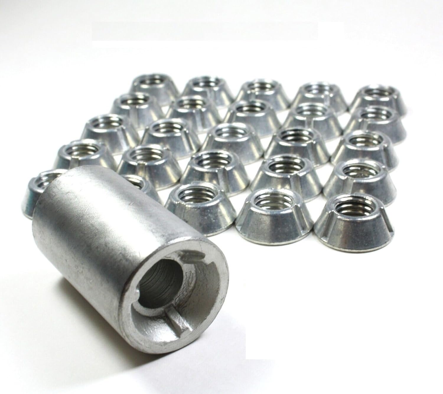 25pcs 1/213 TriGroove Tamper Proof Security Nuts with One