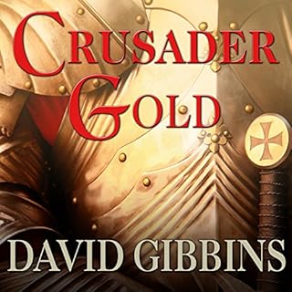 Crusader Gold Audiolibro Por David Gibbins arte de portada