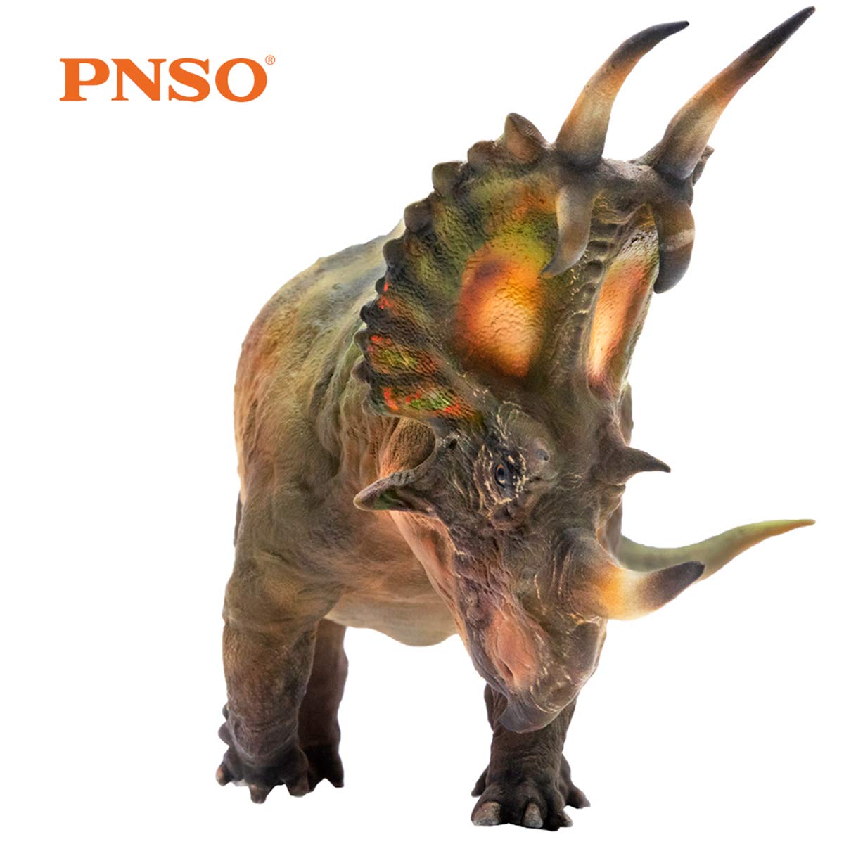 Amazon.com: PNSO 5.9in Spinops Centrosaurus Styracosaurus Jurassic