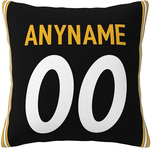 Miniatura 7 de Fundas de almohada de fútbol Fundas de almohada personalizadas con cualquier nombre y número, regalo personalizado para hombres, mujeres y niños,