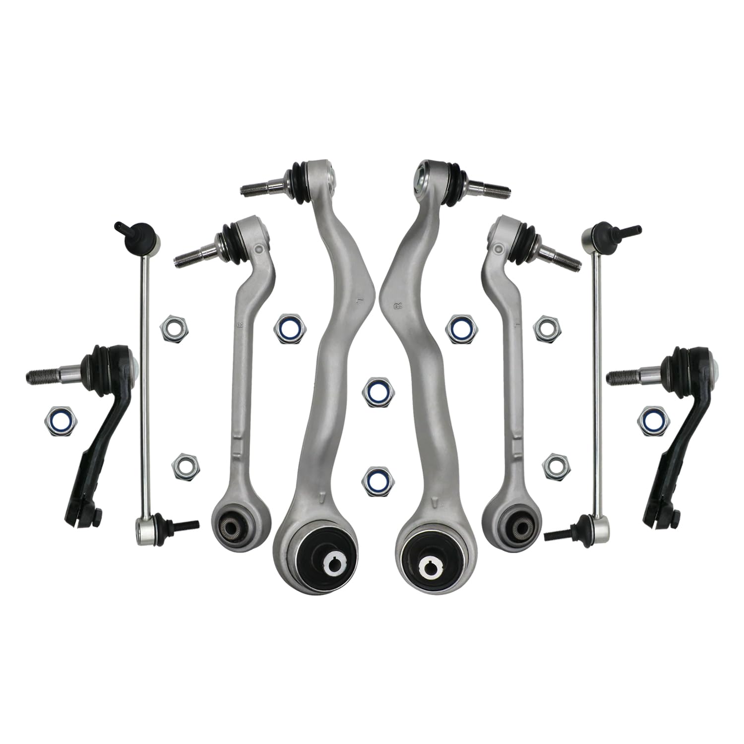 Chefull 8PCS Front Lower F30 Control Arm w/Ball Joint Suspension Kit Compatible With 2014-2016 BMW 228i, 2017-2019 230i, 2013-2018 320i, 2014-2018