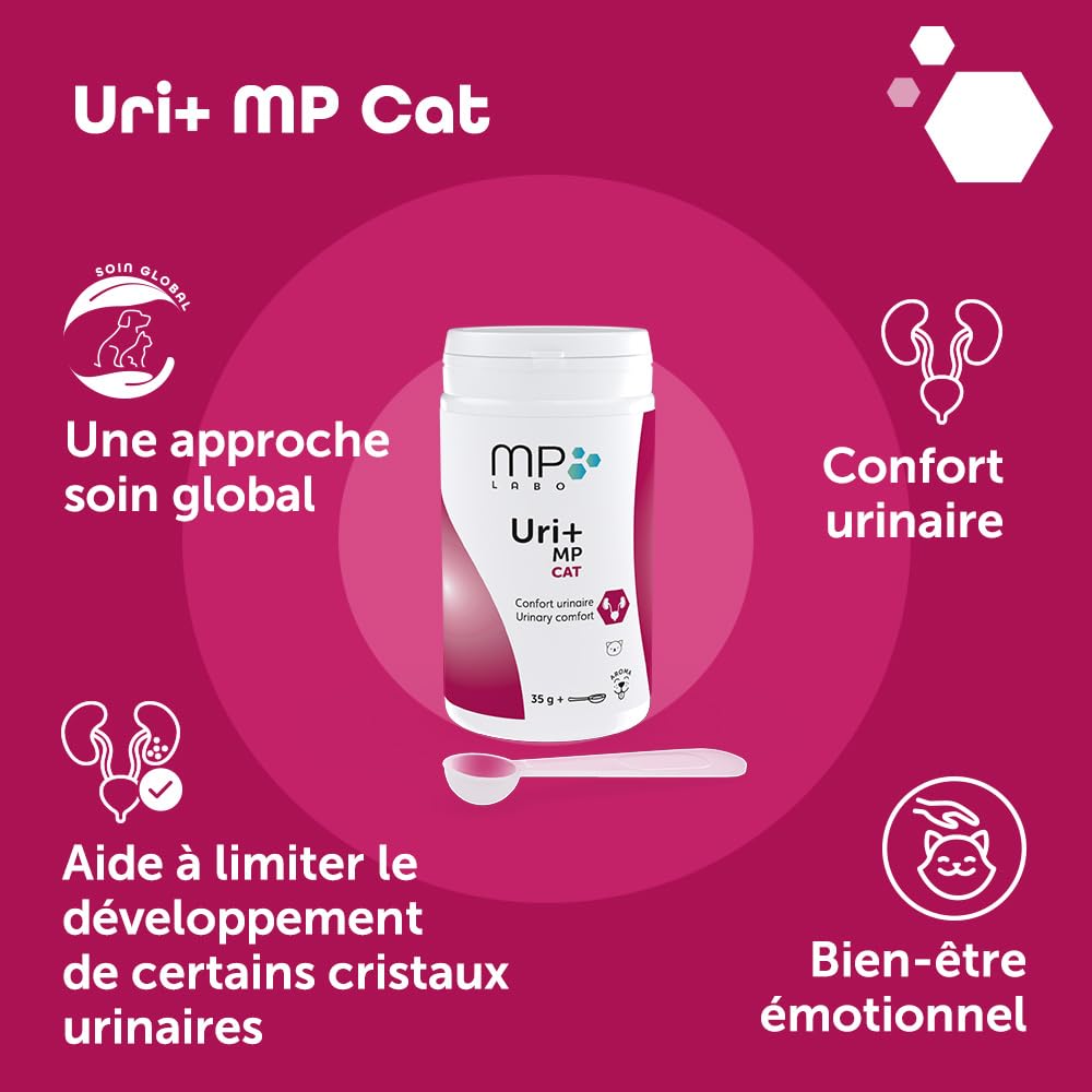 MP Labo Uri+ MP Cat 35 g - Confort Urinaire pour Chat
