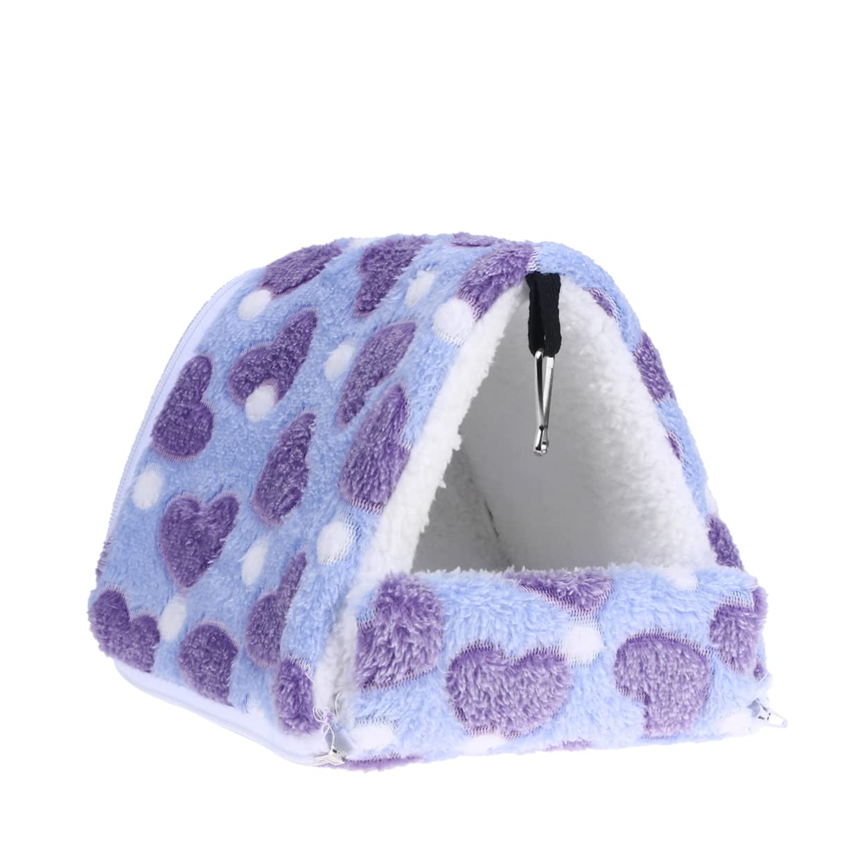 Angoily 3pièces Lit Douillet Amovible pour Hamster Nid Coton Chaud pour Animaux De Compagnie