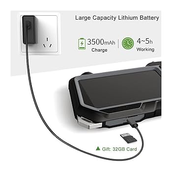 Amazon | NTS500 5.0 LCDスクリーン5.5mmデュアルレンズ産業内視