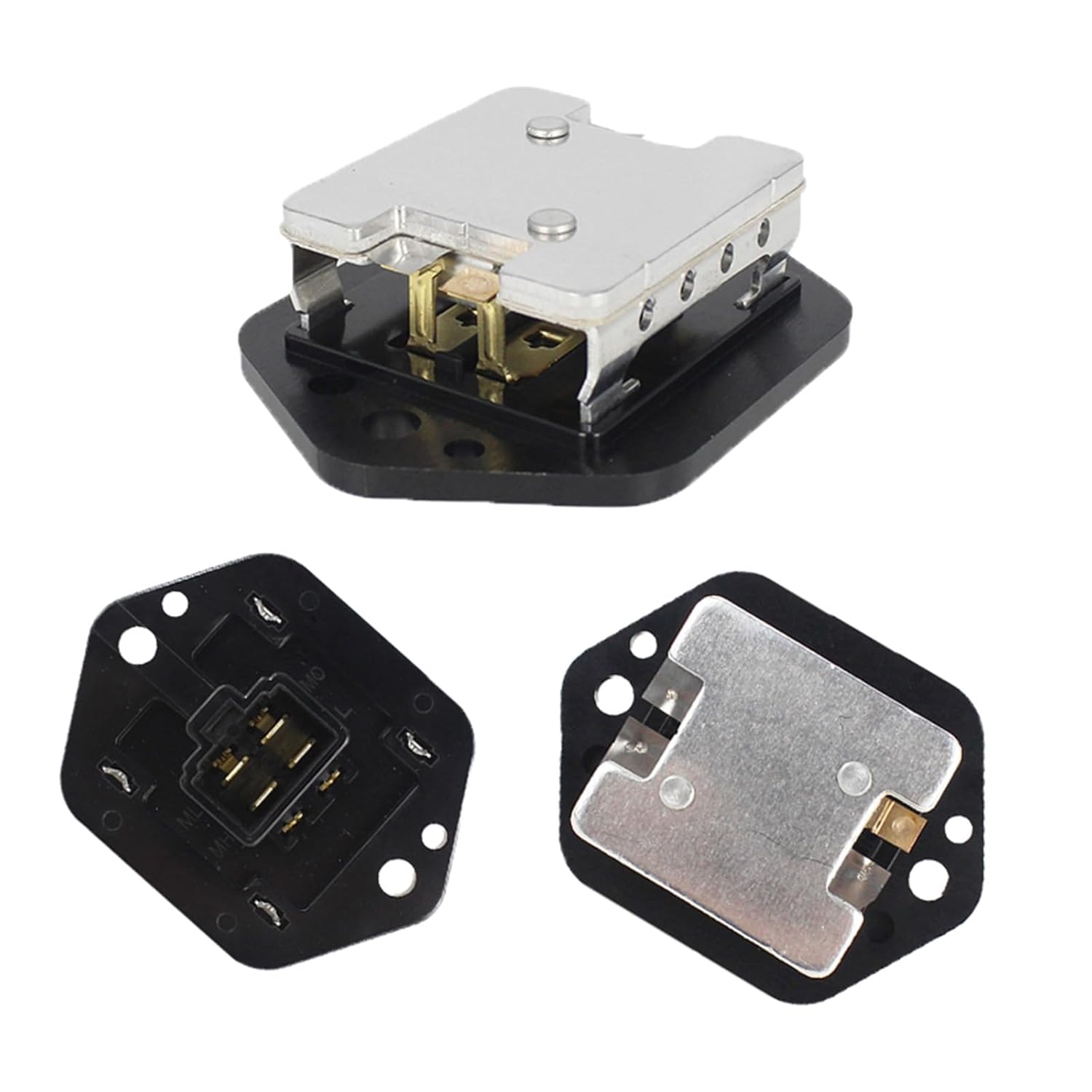 4 Pin 12V Blower Motor Resistor Fan Module 2002-2007 Compatible with Mitsubishi Outlander RU370,11151711,MR568591