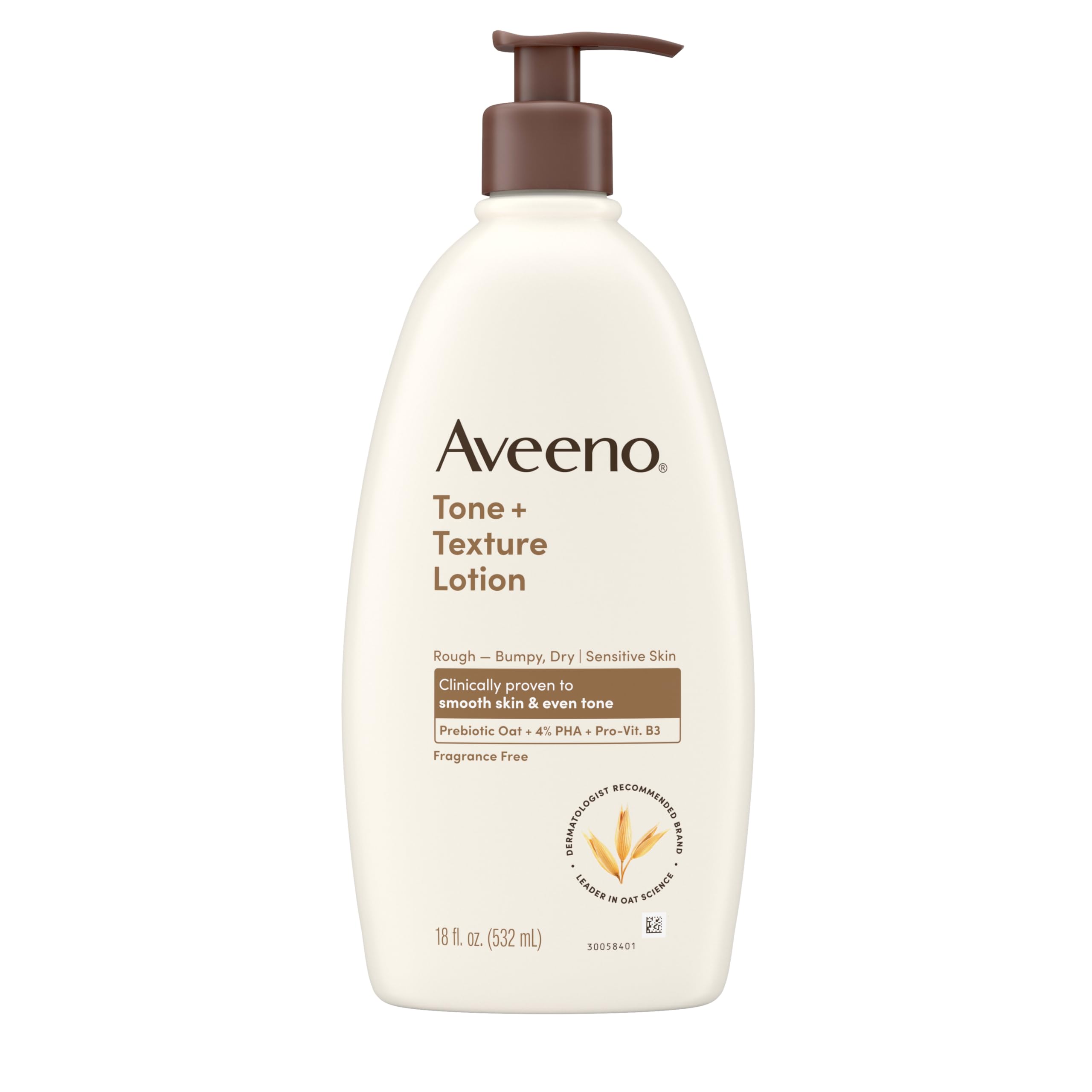 Aveeno Tone + Texture Eksfoliye Edici ve Nemlendirici Günlük Vücut Losyonu 532ML