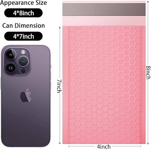 Miniatura 8 de packbabol Sobres de burbujas, sobres de burbujas acolchados de polietileno de 6 x 9 pulgadas, paquete de 100 sobres de burbujas, opacos,