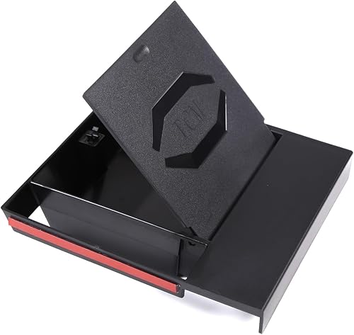 Vista 15 de Aunginsy Caja de almacenamiento para consola de reposabrazos compatible con Toyota Tacoma 2016-2023, barandilla de consola central, caja