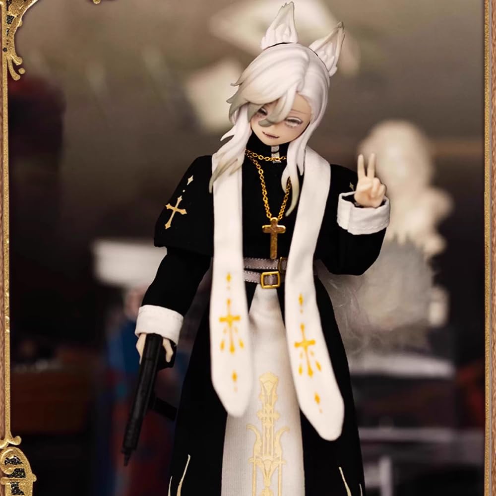 niannyyhouse BJD Blind Box Figuren, Sicily Memories Serie, Kugelgelenk-Puppe mit Kleidung, Actionfigur Sammlerstück (4-tlg)