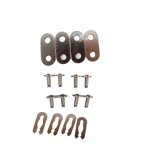 Miniatura 8 de Singlac Cadena 415H-110L Reemplazo negro para 49cc 60cc 66cc 80cc 2-Stroke Motor Motor Motor de Bicicleta Motorizada Bicicleta Heavy Duty Cadena