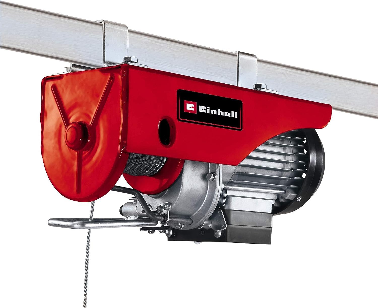 Einhell TC-EH 250 Seilhebezug 450 W automatische Bremse Endabschaltung 12 m Drahtseil Umlenkrolle