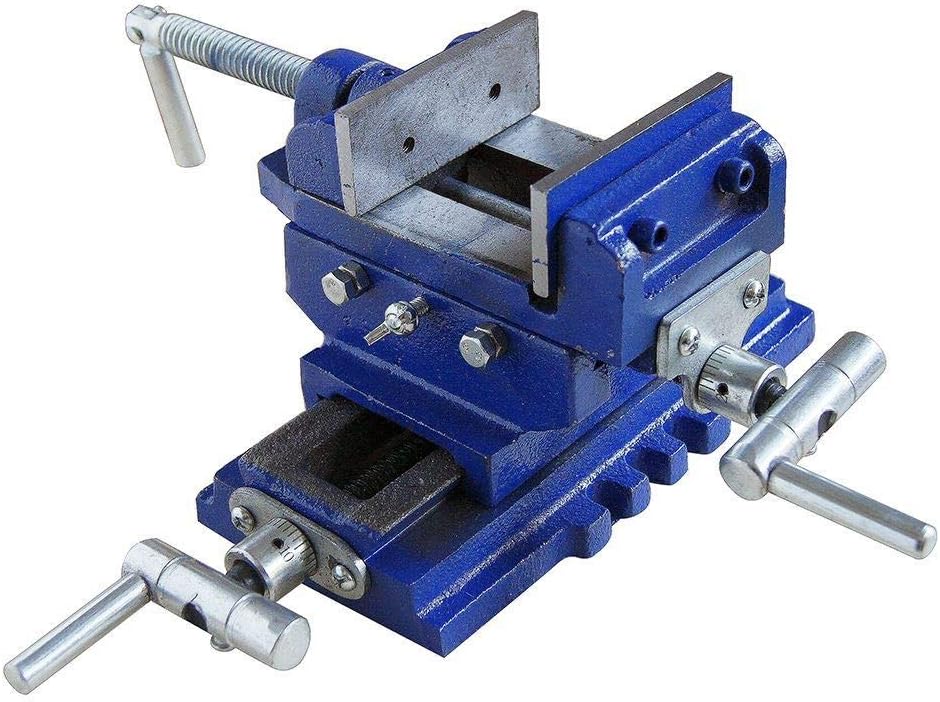 Étau D'Atelier Inclinable 75mm (3 Pouces) - Pour Perceuse, Fraiseuse, Travail De L'Acier