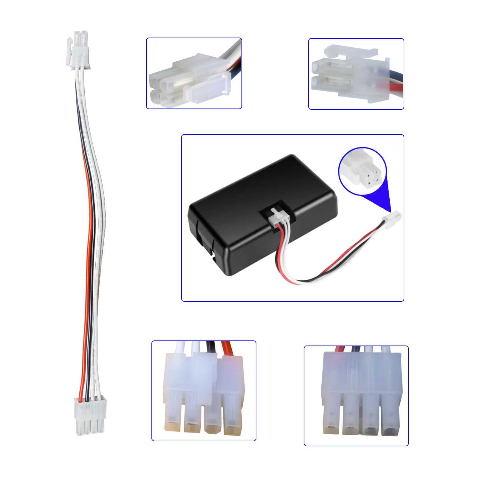 18V 4000mAh Mähroboter Ersatzakku für Husqvarna Automower 115H, Automower 305 2020, Automower 310 2020, Automower 520 2021, Automower 520 2022, Automower Limited Edition 2020, Gardena Sileno Life.