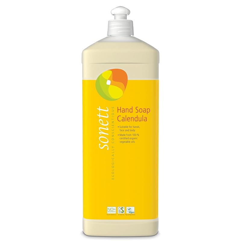 Sabonete líquido para mãos Sonett com calêndula, 1 L