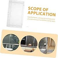 Vista 8 de Cabilock 1 tapa adhesiva de doble posición para baño y sala de estar para enchufes eléctricos, fácil de instalar y quitar, estilo interior aleatorio