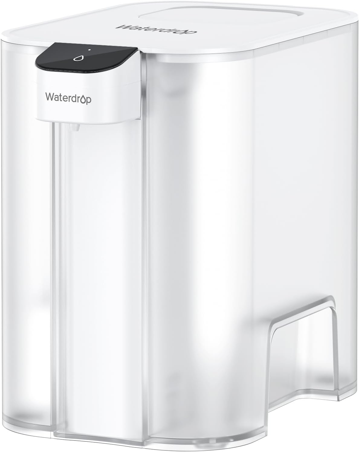 Mega Instant Electric Water Filter Jug with 3 Months Filter, 6L Countertop Water Filter System, Reduces Chlorine, Lead, Mercury, Reduce PFAS, PFOA/PFOS, 757 Litres, White (1 Filter Included)