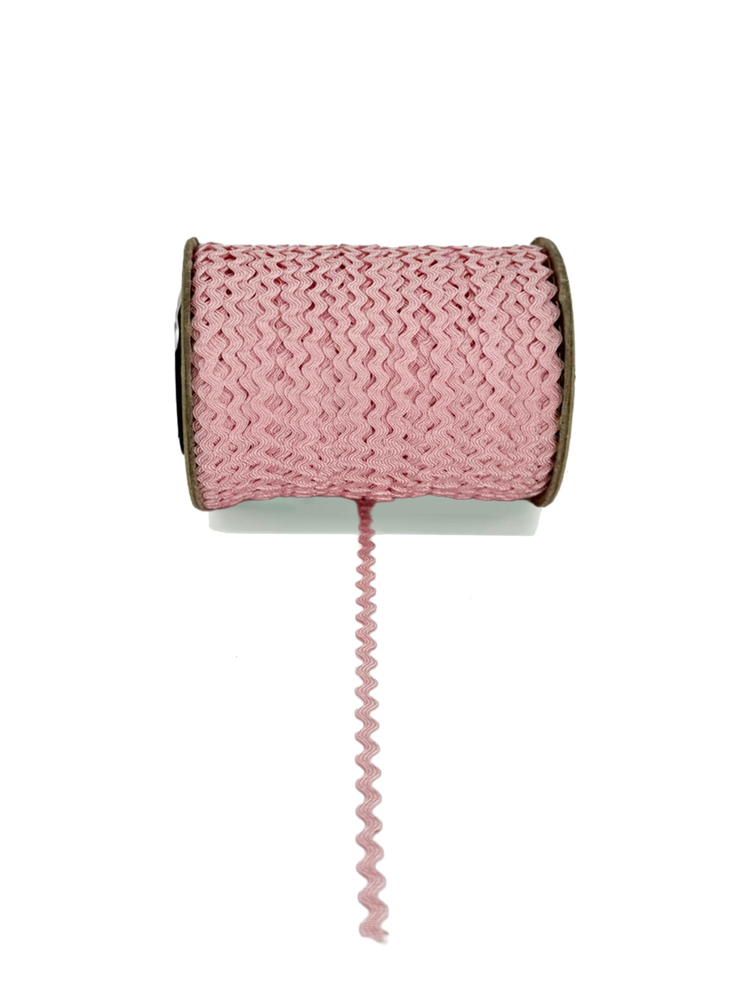 Light Pink 3/16" (5 mm) Baby RIC Rac Trim – 24 Yards – Wavy Braid, Ideal for Sewing, Quilting, Hair Bows, Crafts