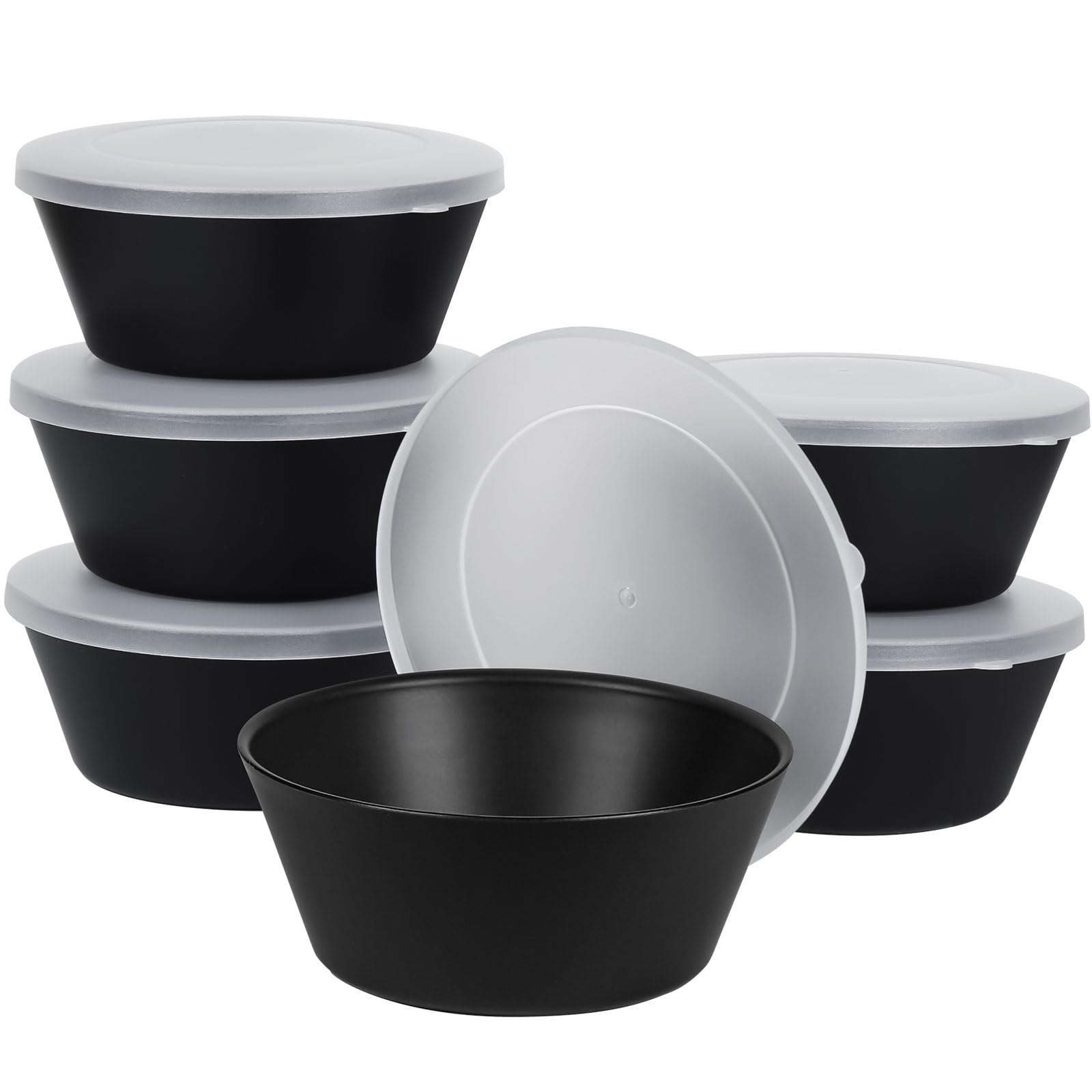 Lot De 10 Bols En Acier Inoxydable Anti-corrosion De 15,2 Cm