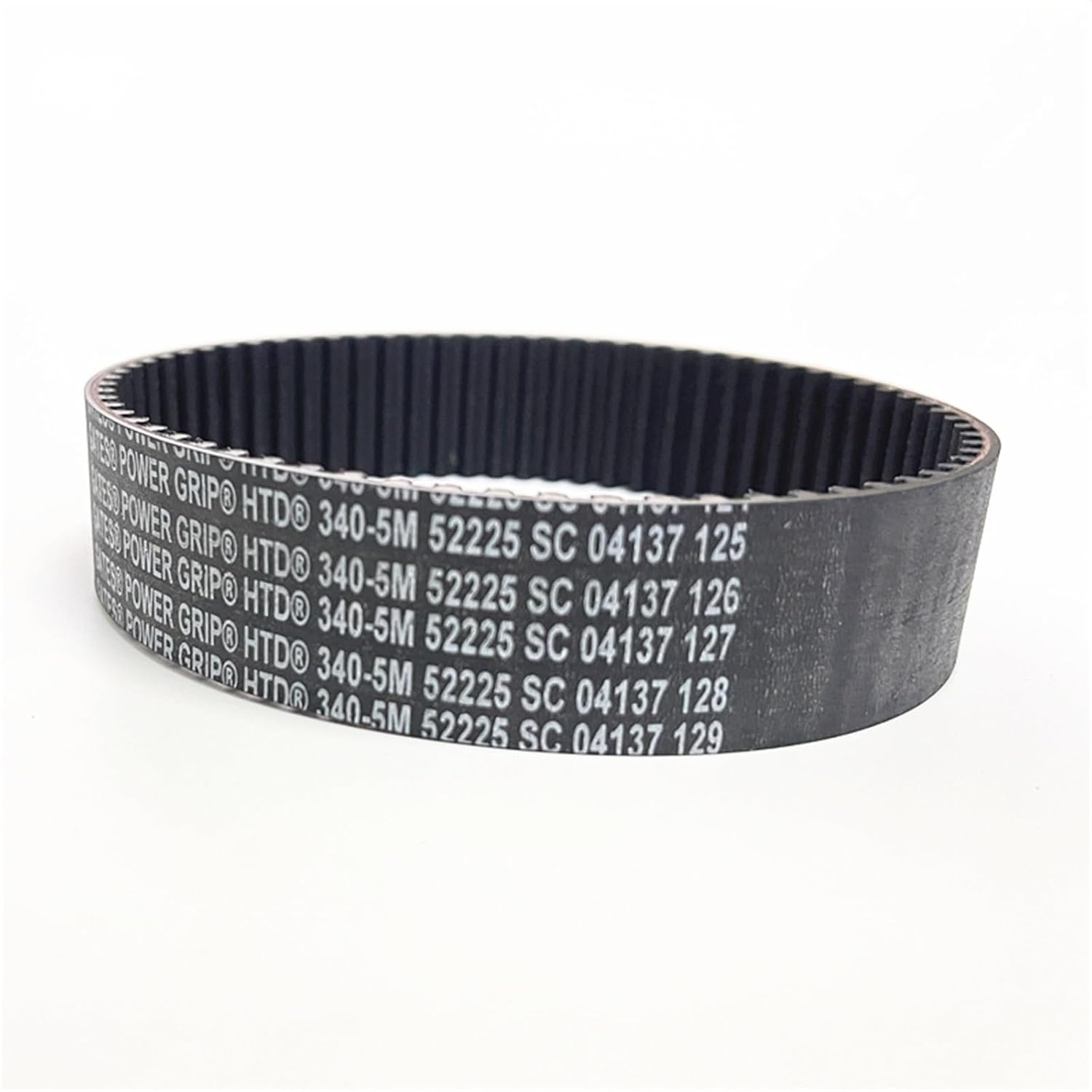 HTD1270-5M 1295-5M Power Grip HTD Belt Tools Machine 3D Printer Motor Generator Toothed Timing 1Pcs(HTD1270-5M,12mm)