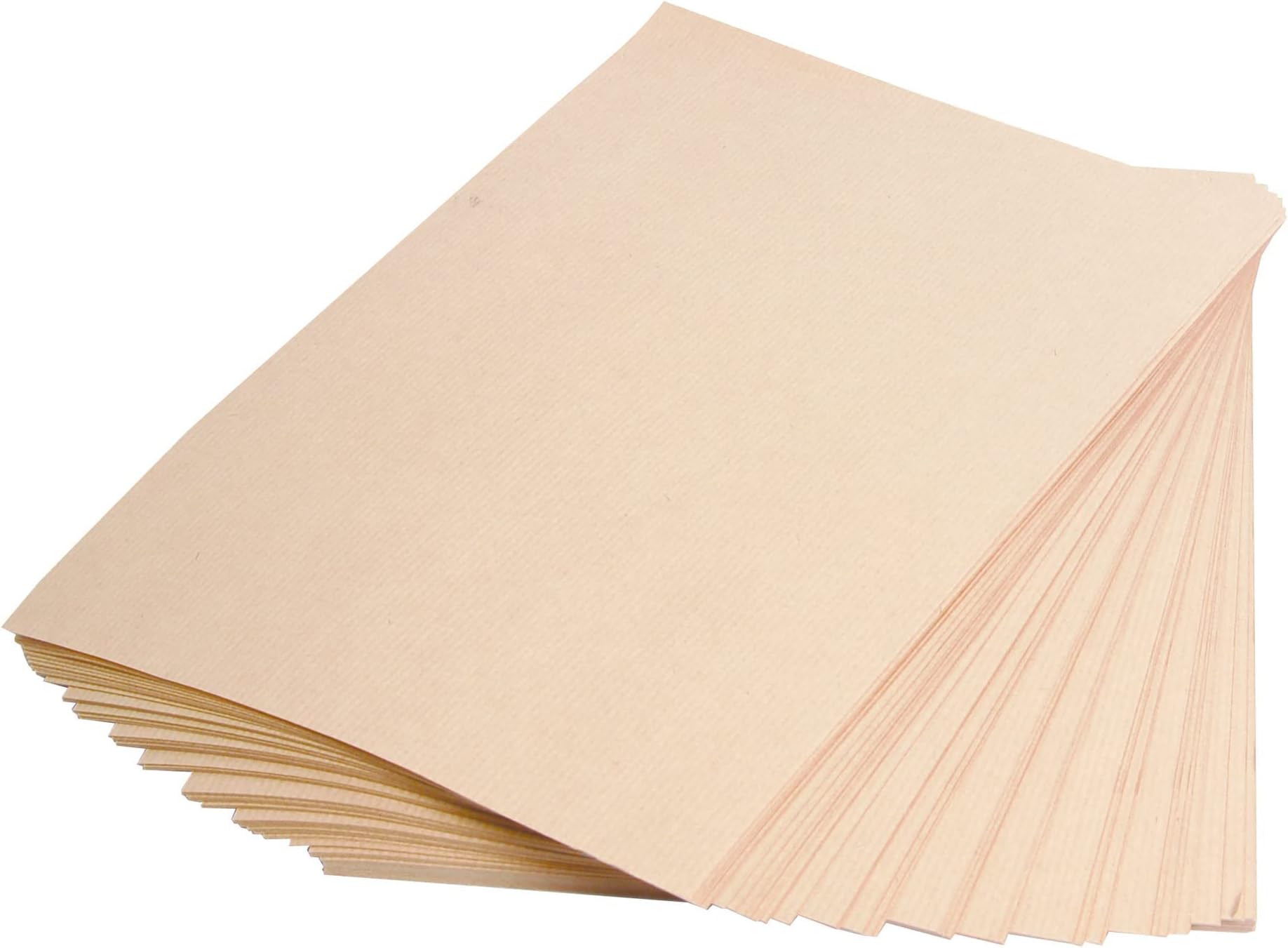 Florence Linnenkarton 250g A4 White 100x - Scrapbook Papier