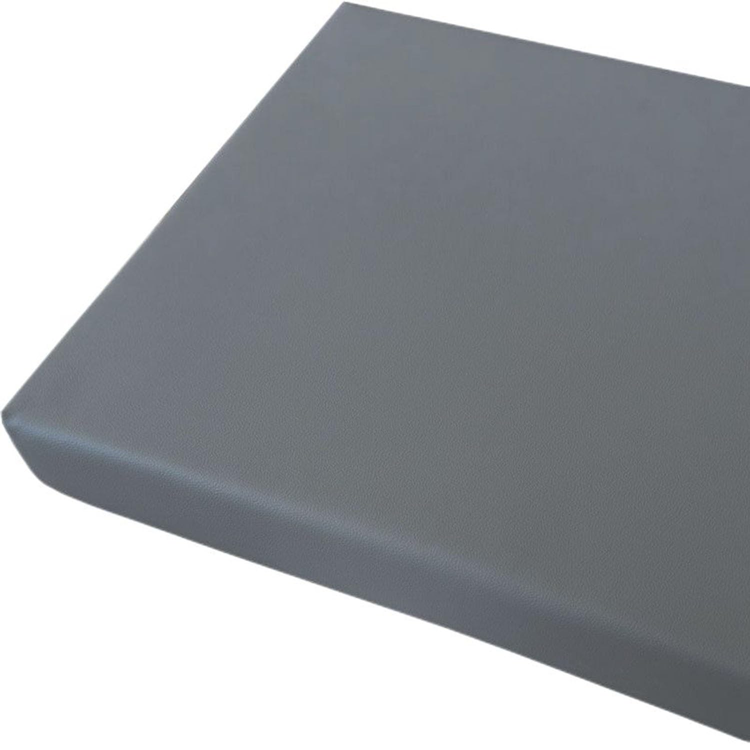Cojin para Banco Jardin Impermeable Exterior Interior 80/100 /160/140 x60 cm,Cojines para Bancos Zapatero de 2 y 3 Plazas,5 cm de Grosor Cojín para Muebles(Dark Gray,120x60cm/48x24in)
