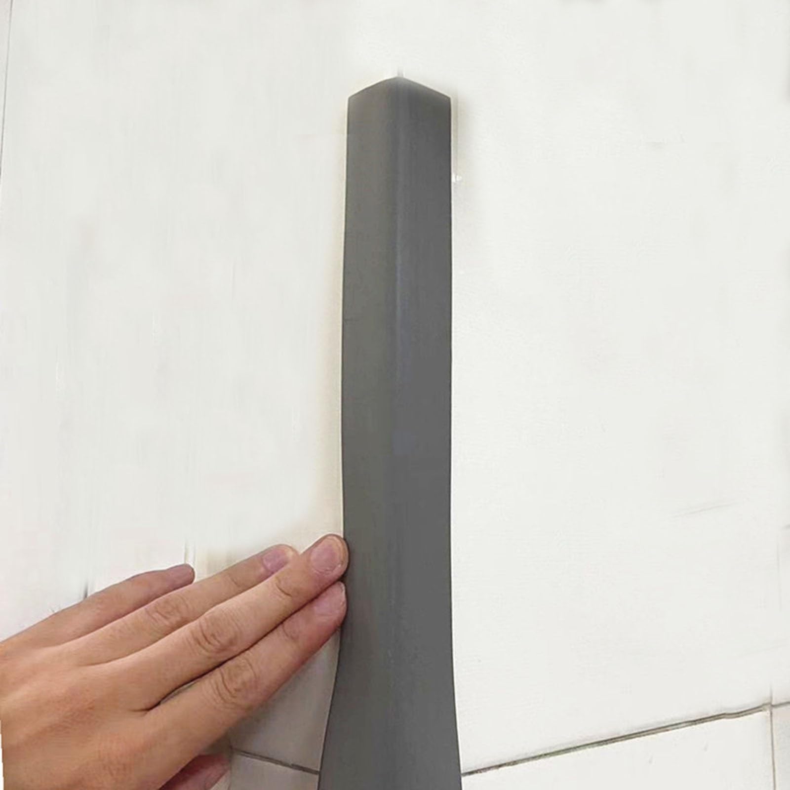 Eckenschutz, Kantenschutz, grau, babysicher, Stoßstange, Türrahmen, Abziehen und Aufkleben, Winkelstreifen zum Schutz von Schränken, Möbelverkleidungen, 89° scharfe Kanten