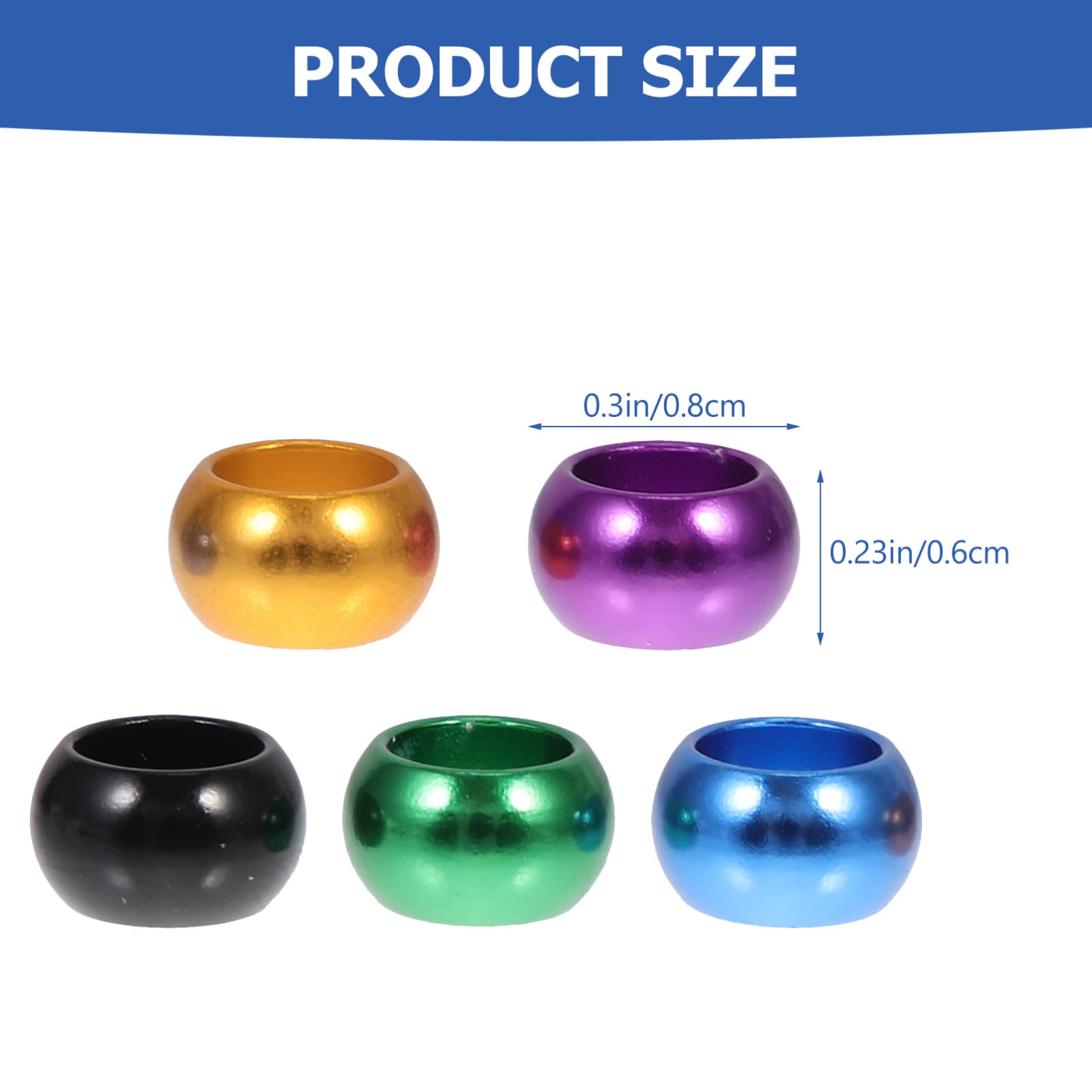 ULTECHNOVO 50piezas Anillos De De Pájaro De Aluminio para Identificación De Palomas Accesorios para Aves Anillos De Pies para Palomas Mensajeras