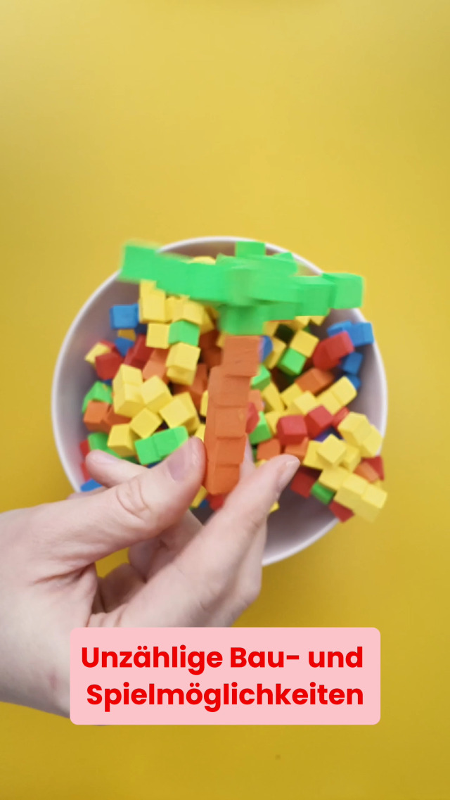 Bauer Spielwaren FIDL BITZ Bag Of Bitz 21101 Lot De 320 Cubes