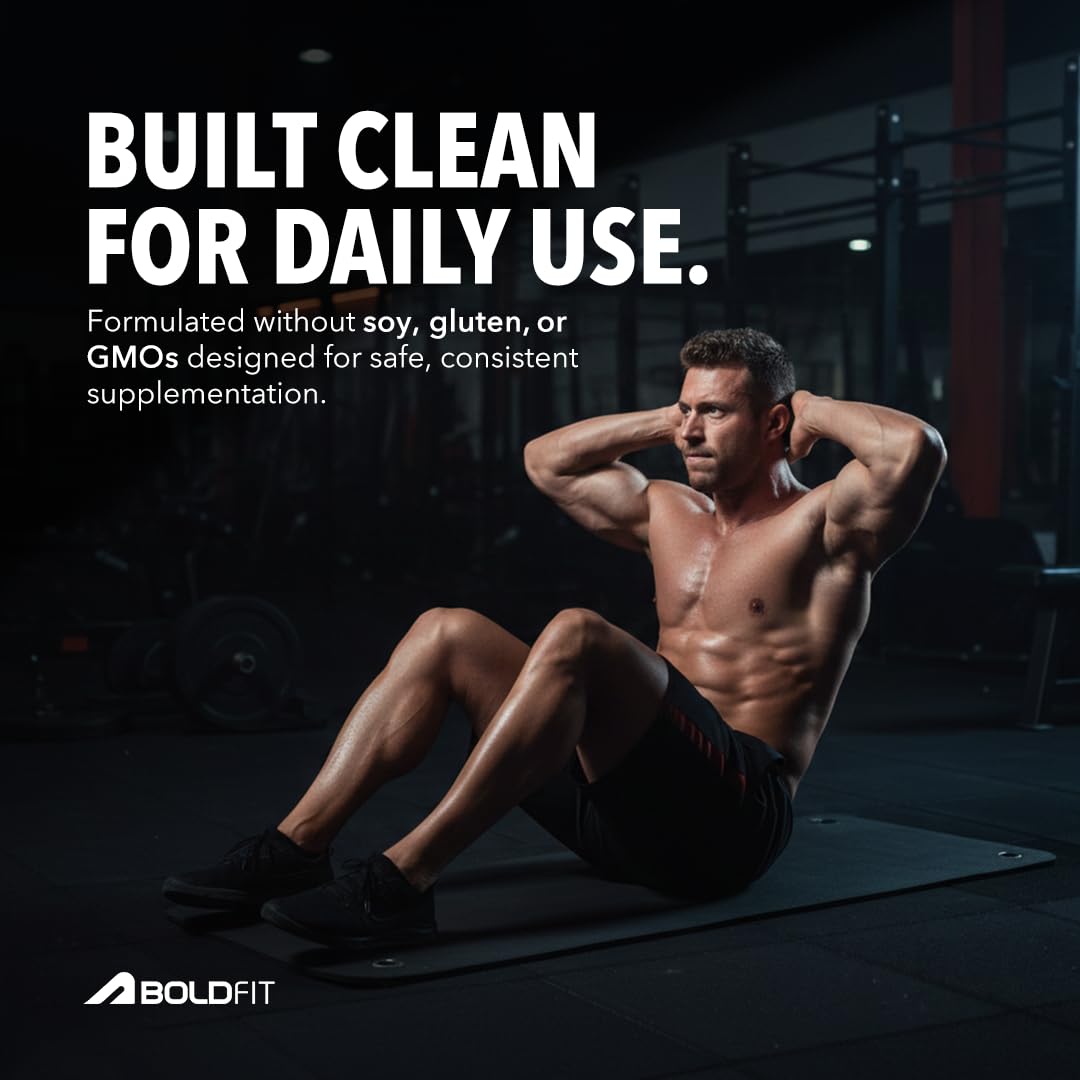 Boldfit Testosterone Booster Supplement for Men with Ashwagandha, Ginseng, Kaunch Beej & Tribulus Terrestris Testo booster for Energy, Strength, Muscle Growth, Stamina & Performance Pre & Post Workout Supplement- 60 Testo Tablet 3