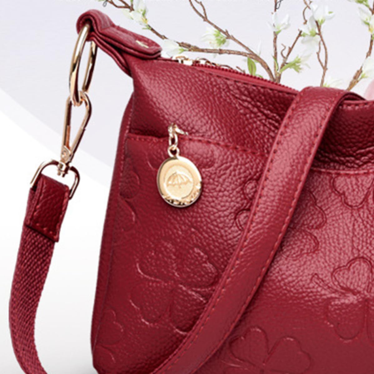 Bolso de Estampado de Gran Capacidad Bandolera Mujer