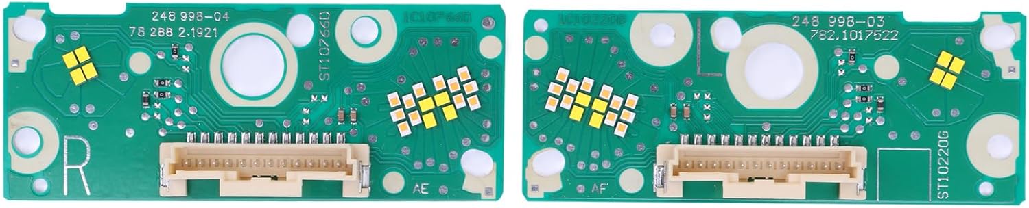 2PCS Left&Right Yellow Angel Eyes DRL Modules for 320i 330e M340i 2023-2024 LED Headlight Module 63115A57071 63115A57072 Headlight Daylight Module DRL Light Source Module