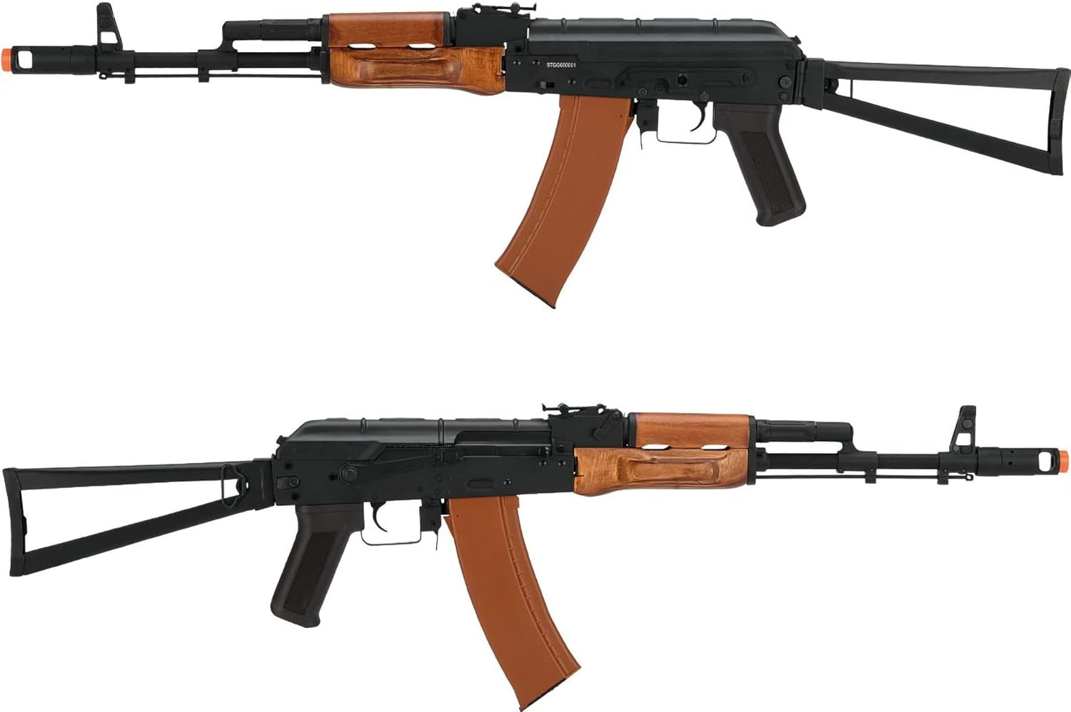 Evike Airsoft - CYMA Standard CM048 AK AEG Airsoft Rifle (Model: AKS74N / Gun Only)