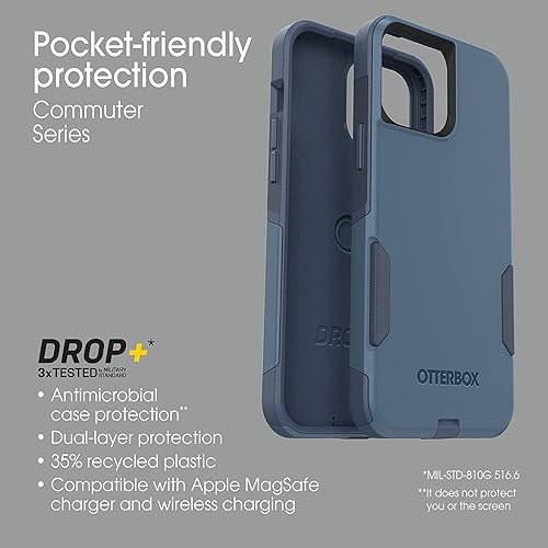 Miniatura 6 de OtterBox Serie Commuter - Funda para iPhone 12 Pro Max (solo) - Embalaje no comercial - Rock Skip Way