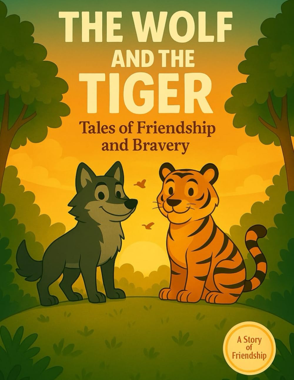 The Wolf and the Tiger: A Tale of Courage, Wisdom, and the Wild