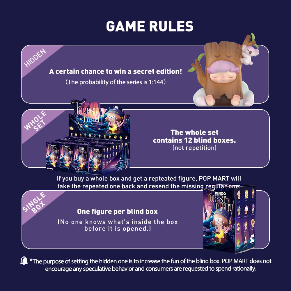Popmart Dimoo Forest Night Box 全種 セット Amazon.co.jp: POPMART DIMOO FOREST NIGHT シリーズ 【アソート