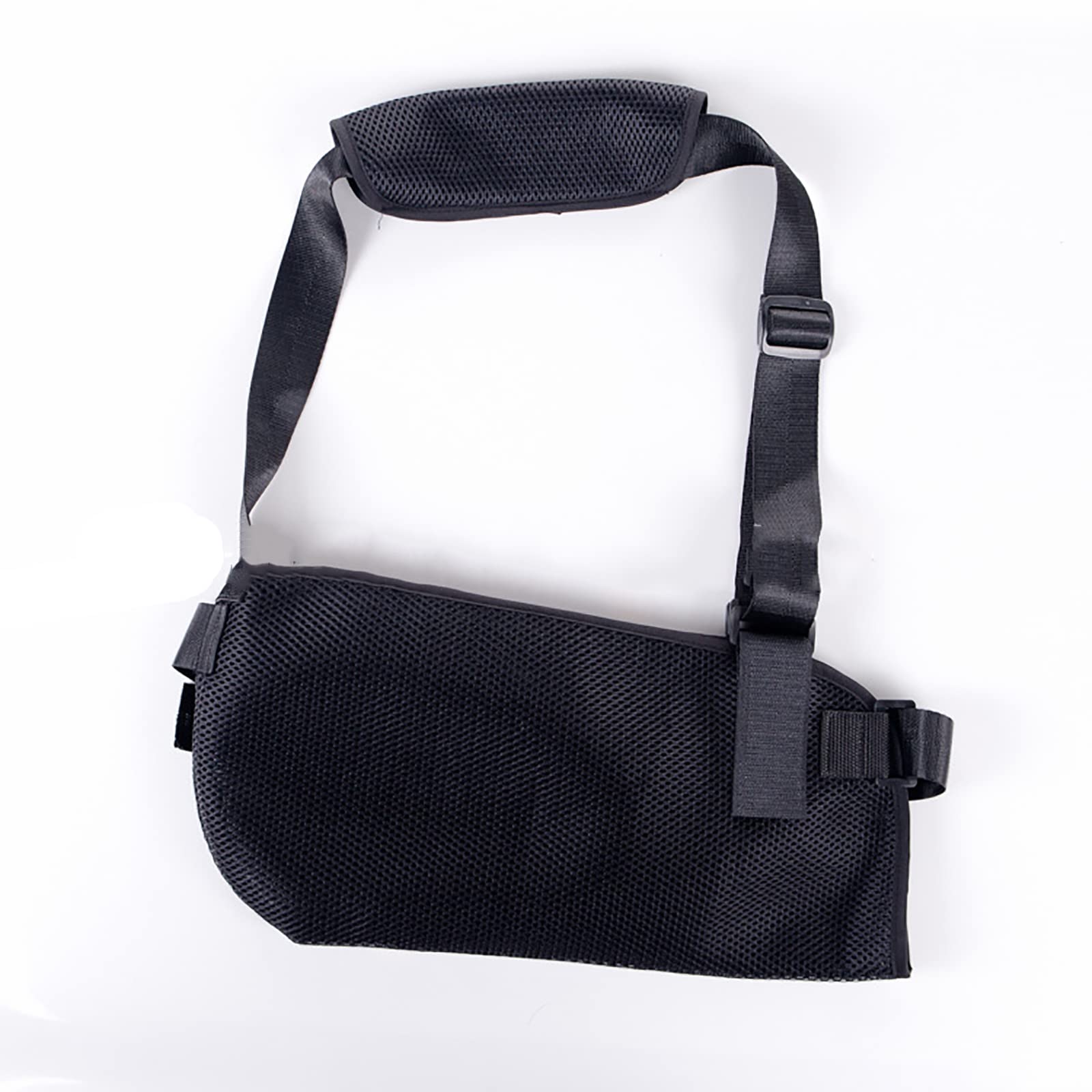 Cabestrillo para Brazo, inmovilizador de Hombro de Malla Ajustable, Cabestrillo para Ducha, Soporte médico Transpirable para Hombro y Codo