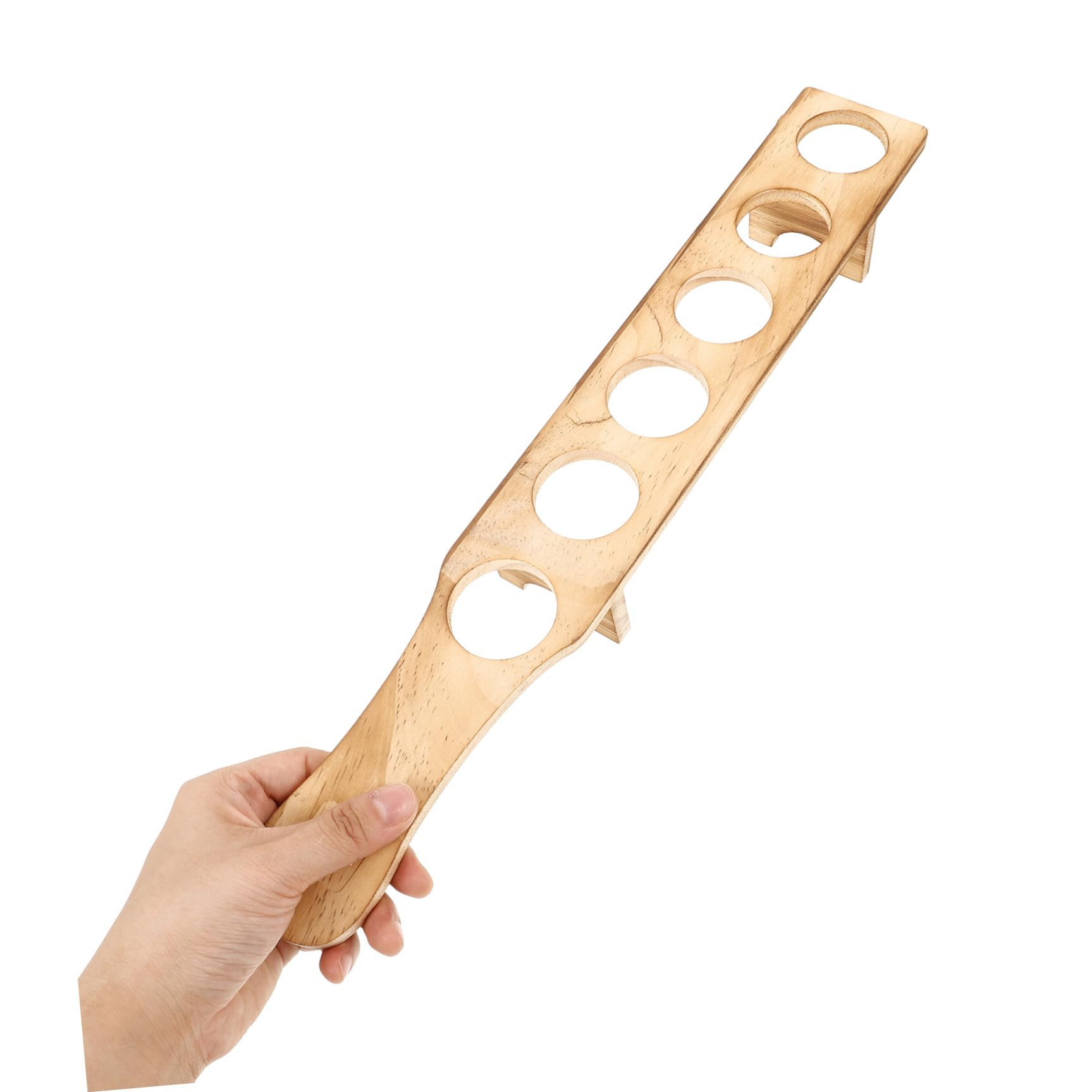 2 Set Set Bicchierini da Shot da 1,5 Oz con Vassoio in Legno Rustico
