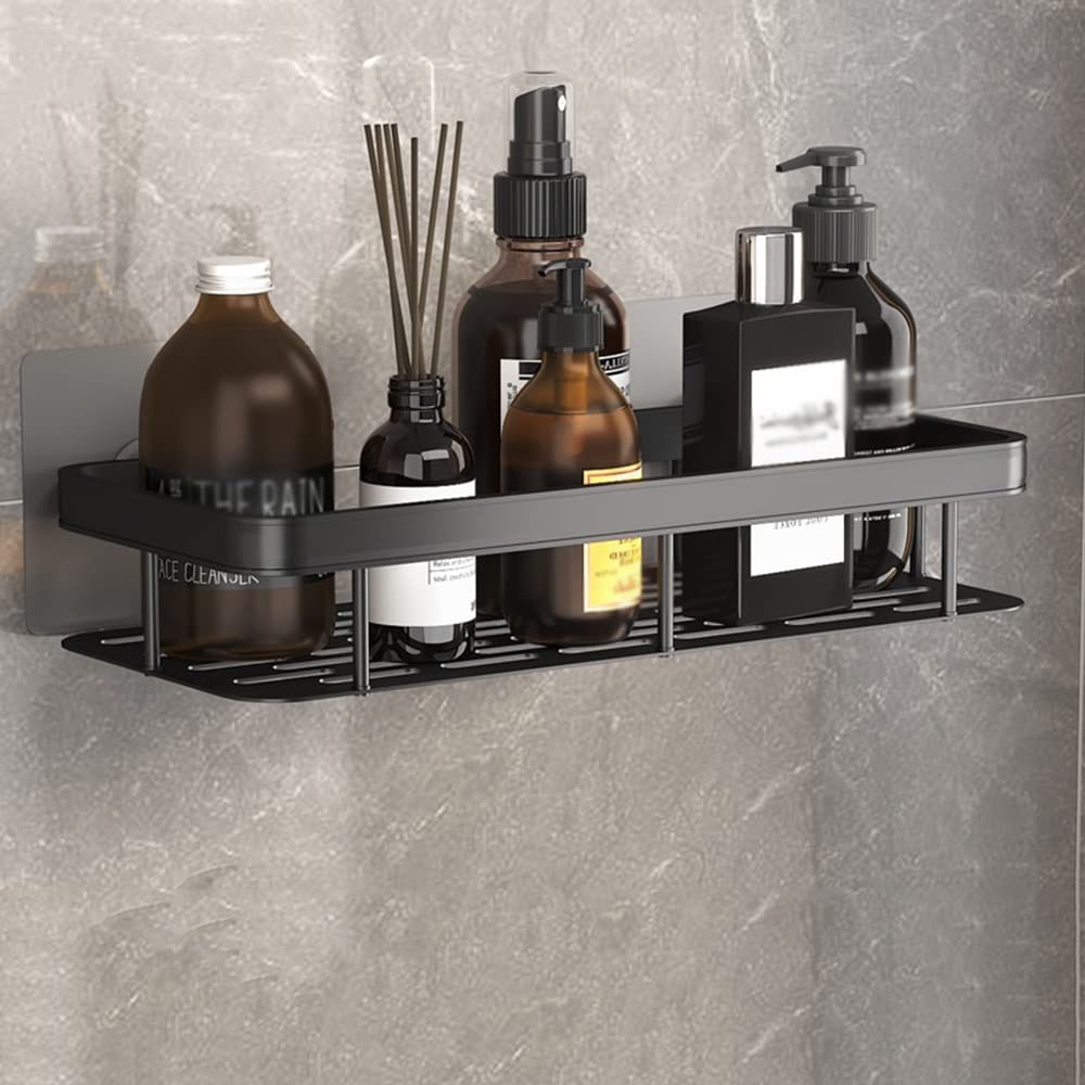 Bathroom Shelfs Corner Shower Caddy Shampoo Shower Gel Storage Shelves Draining Rack Floating Shelves Wall-Mounted Kitchen Shelves Seasoning