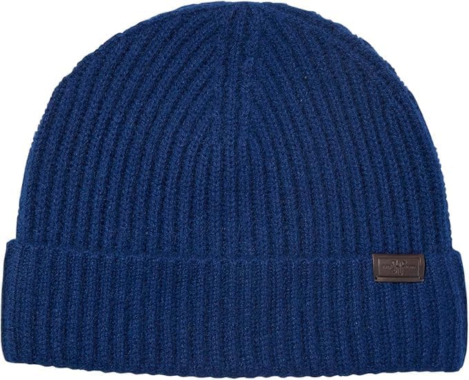 Hickey Freeman 100% Cashmere Hat for Men – Ultra-Soft Men’s Knit Luxury Beanie