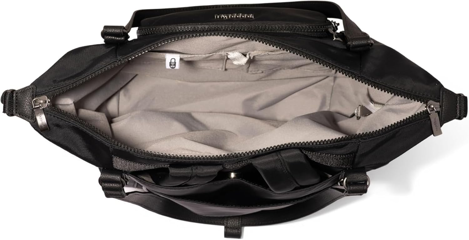 Baggallini, Womens, Nolita Small Convertible Backpack, Black Twill, One Size