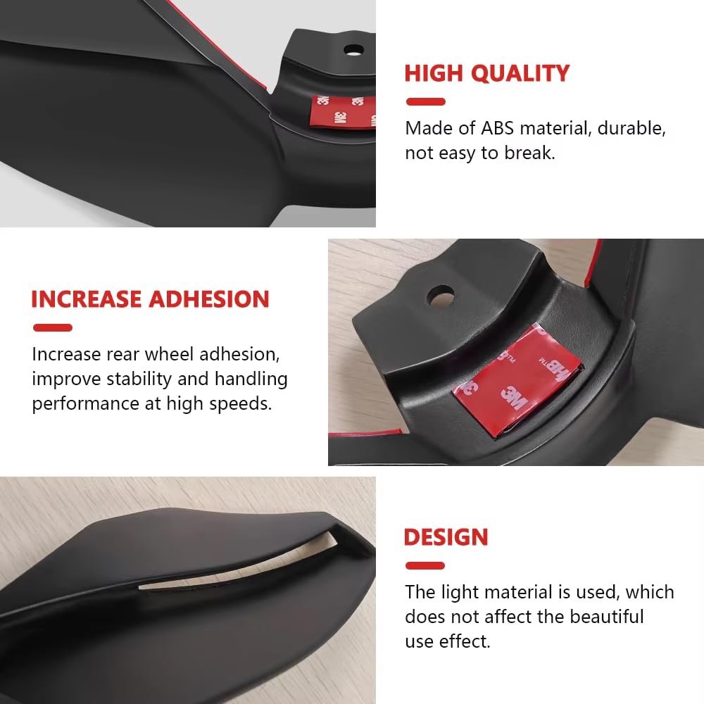 For MT-09 2024 MT09 SP 2024 2025 2026 Accessori Nuovo modello di motocicletta Aerodinamica Winglet Kit spoiler anteriore Deportanza Ala anteriore nuda (Stampa a trasferimento d'acqua - grigio)