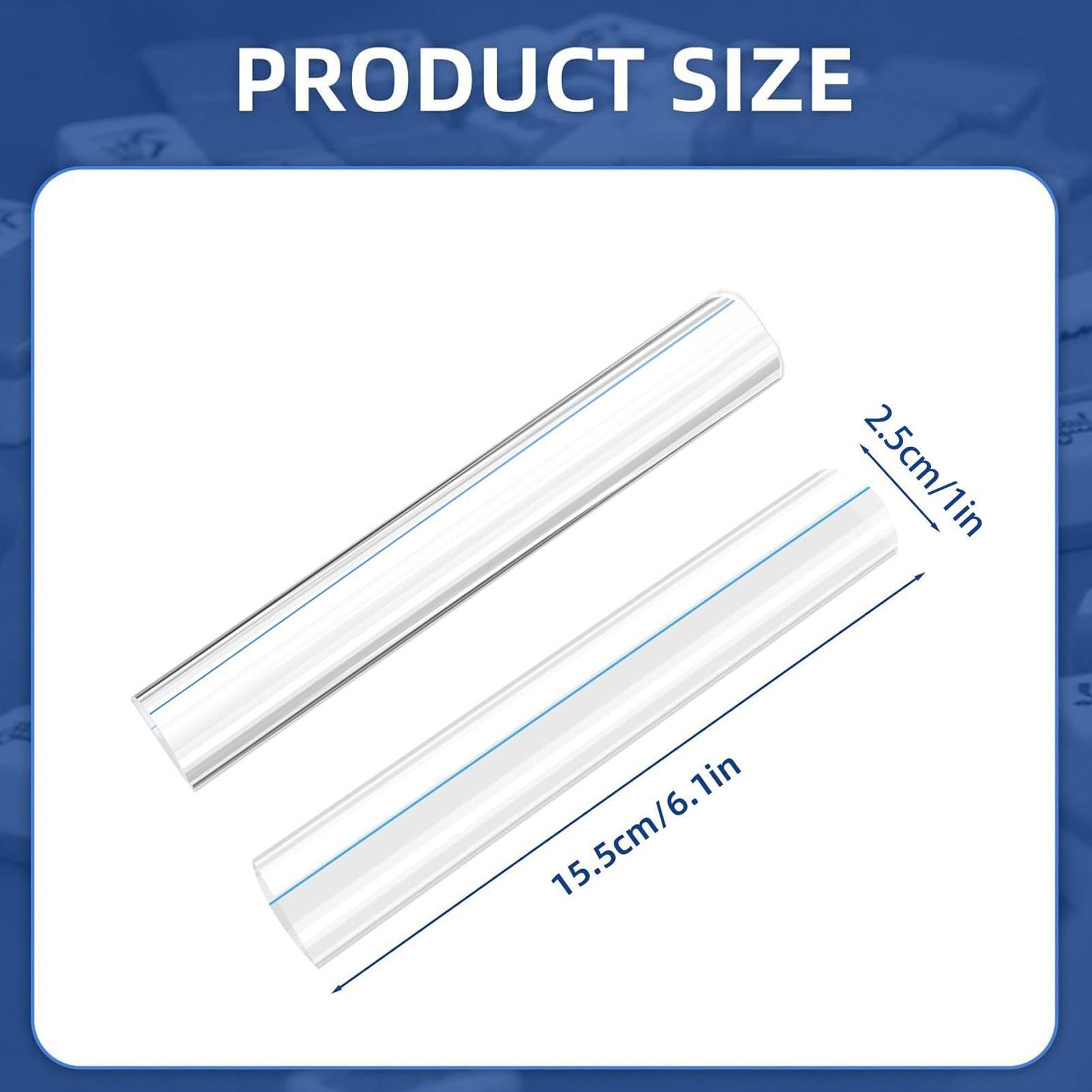 Lot de 4 outils de recherche de ligne Mahjong en acrylique pour stimuler la stratégie de jeu et la concentration, parfait pour les débutants seniors et les cadeaux