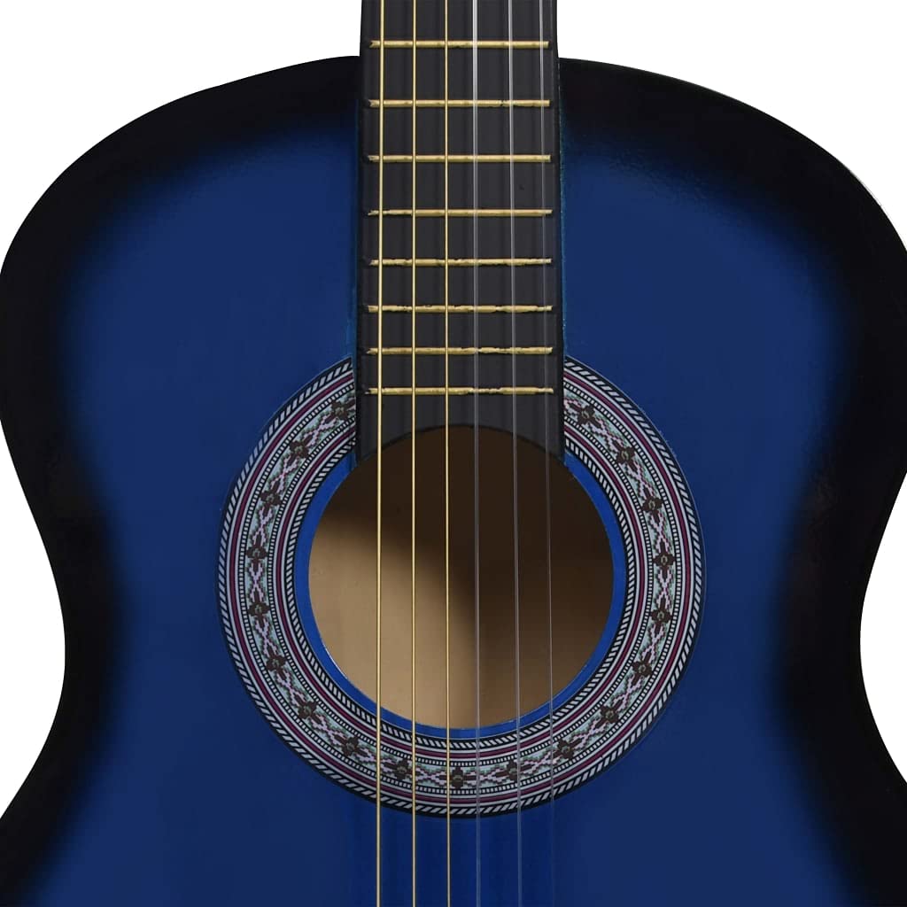 Generico Chitarra Classica per Principianti con Custodia Blu 3/4 36",Arte e so,Hobby e Arti Creative,Strumenti Musicali,Strumenti a Corda,Chitarre,Blu,2.3 kg,3055888