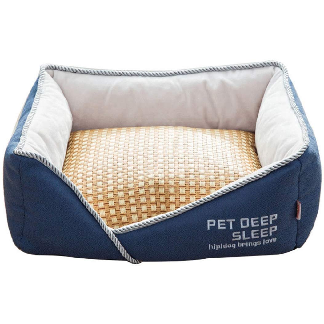 Panier chien déhoussable maison Z01 M moelleuse pour salon et chambre