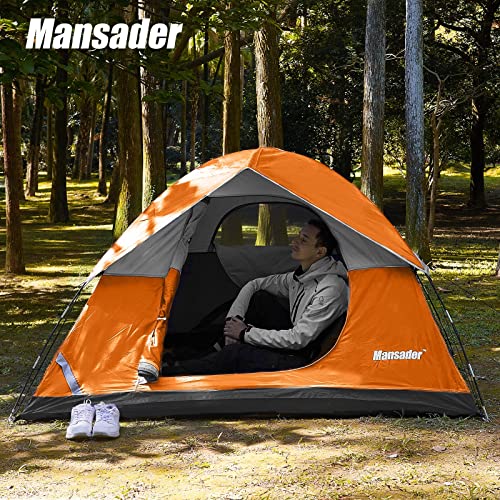 Carpa para camping impermeable para 4 personas Mansader miniatura 7